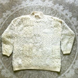 Hand Knit Wool Jones New York Sport Sweater